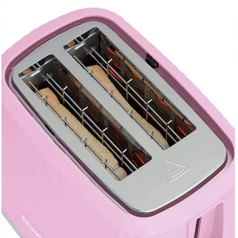 Tostadora Russell Hobbs 27372-56 2 rebanadas 800 W Rosa Acero inoxidable