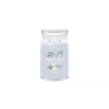 Vela de cera Yankee Candle A Calm & Quiet Place Floral Gris 1 unidad 157 mm 567 g
