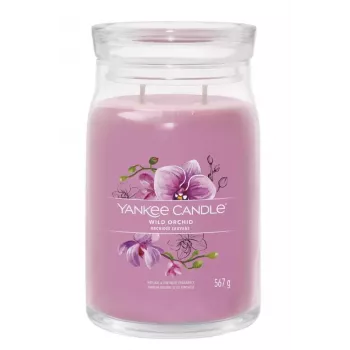 Vela de cera Yankee Candle Wild Orchid altura 157 mm ancho 93 mm