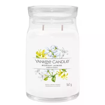 Vela de cera Yankee Candle Midnight Jasmine 157 mm de altura 93 mm de ancho 567 g