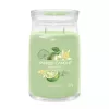 Vela de cera Yankee Candle Signature Limette Vanille Verde 1 unidad 157 mm 9,3 cm 567 g