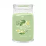 Vela de cera Yankee Candle Signature Limette Vanille Verde 1 unidad 157 mm 9,3 cm 567 g