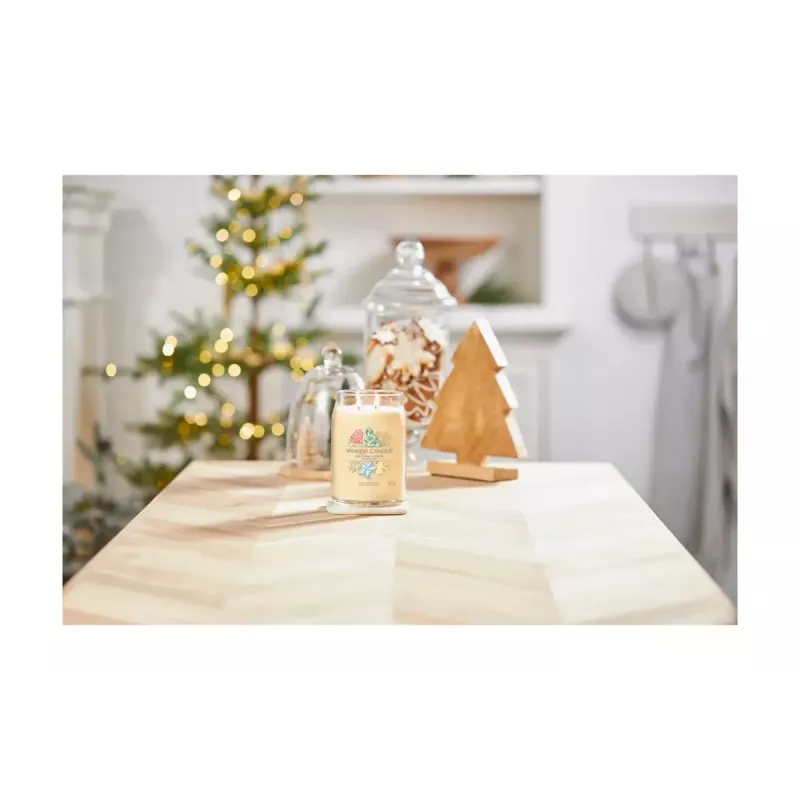 Yankee Candle Signature Christmas Cookie Vela en tarro grande, 567 g