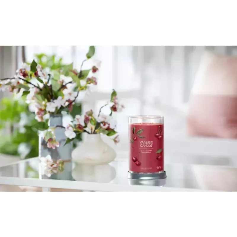 Vela de cera Yankee Candle 1724478E Rojo cereza 149 mm 567 g