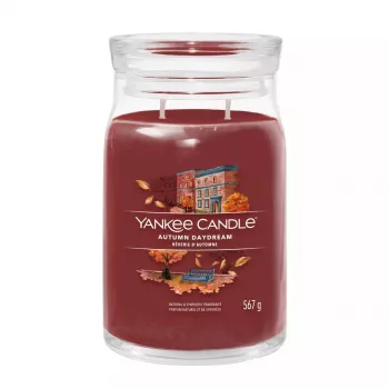 Vela de cera Yankee Candle 1743378E Rojo 157 mm de altura 9,3 cm de diámetro 567 g