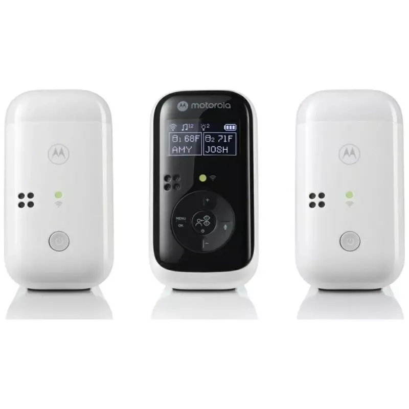 Interfono para bebés MOTOROLA PIP15 Twin Audio con 120 m de alcance, set de audio de dos dispositivos