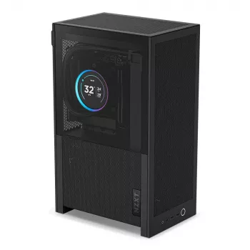 Caja para PC NZXT H2 Flow Small Form Factor (SFF) — Mini-ITX, 2 bahías de 2,5