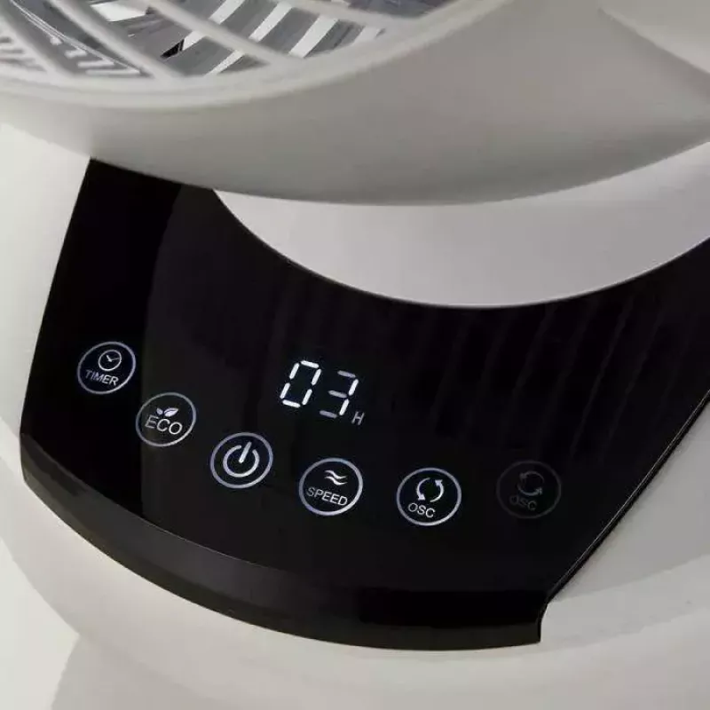 Ventilador de mesa Meaco MeacoFan 1056 blanco — 12 velocidades, 23,5 W, AC 220–240 V