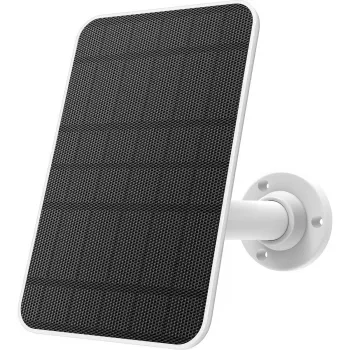 Cargador solar Homeguard HGBSP-350 para uso en exteriores negro blanco