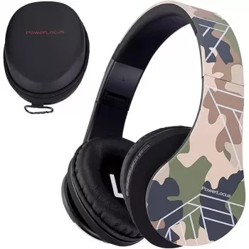 Auriculares PowerLocus P2 auriculares para niños camuflaje