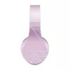 Auriculares PowerLocus P2 auriculares para niños lila/blanco