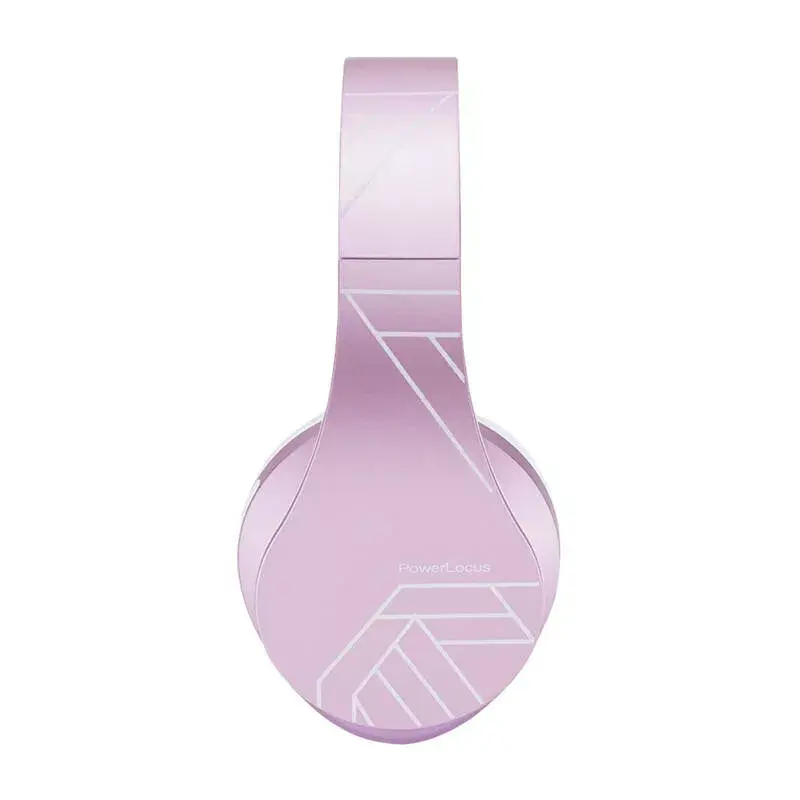 Auriculares PowerLocus P2 auriculares para niños lila/blanco
