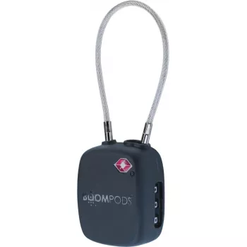 Rastreador de equipaje Boompods LOCK TSA Universal gris con conectividad Bluetooth y diseño compacto