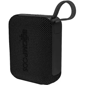 Altavoz Bluetooth portátil Boompods Beachboom Mini negro – audio inalámbrico compacto, batería integrada