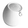 Altavoz mono portátil Boompods Zero – blanco, 3 W RMS, altavoz de 3 cm, IPX6, batería de 5 h