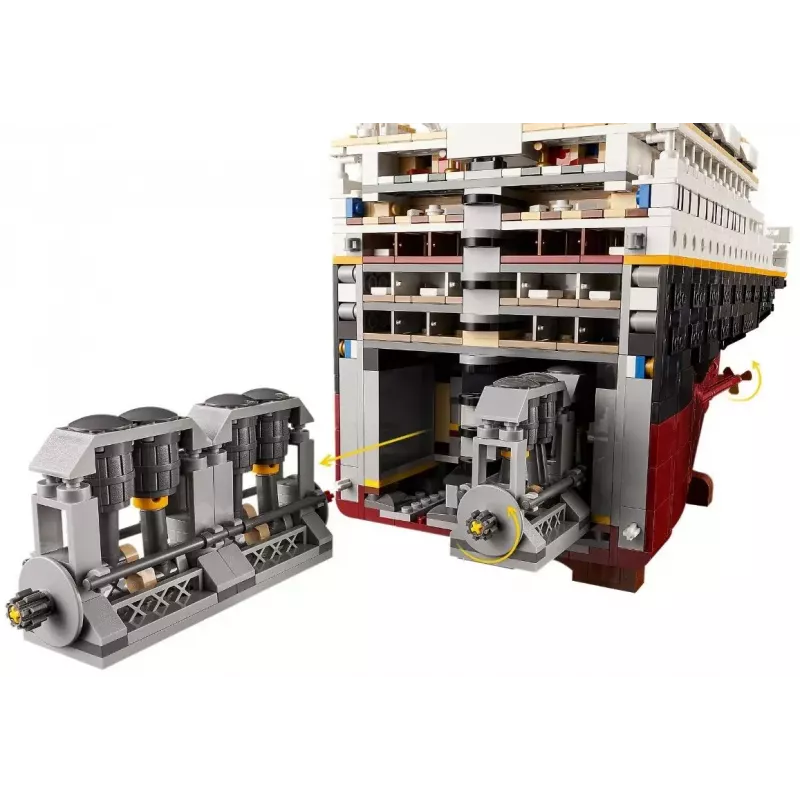 Set de construcción LEGO ICONS 10294 réplica del Titanic — 9.090 piezas, 18+