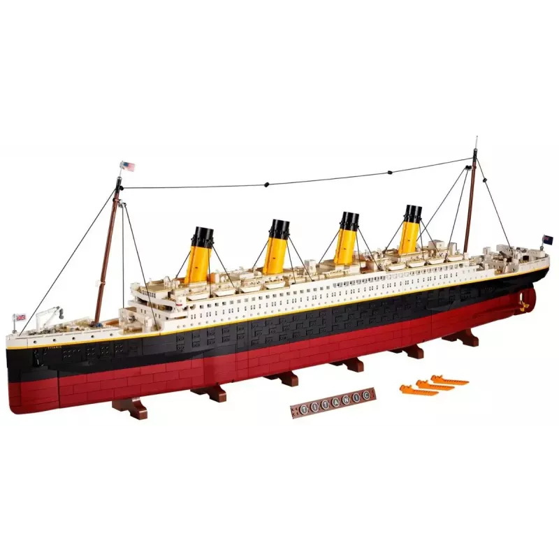 Set de construcción LEGO ICONS 10294 réplica del Titanic — 9.090 piezas, 18+