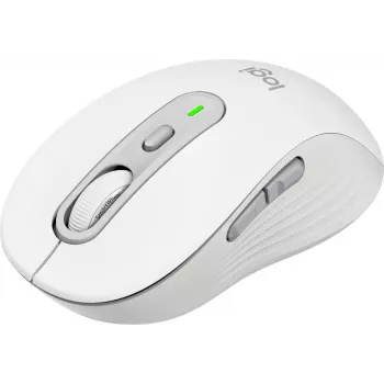 Logitech MK950 Signature teclado y ratón finos incluidos oficina RF Wireless + Bluetooth QWERTY danés finlandés noruego sueco blanco