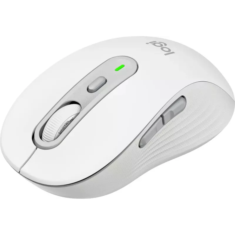 Logitech MK950 Signature teclado y ratón finos incluidos oficina RF Wireless + Bluetooth QWERTY danés finlandés noruego sueco blanco