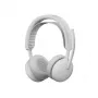 Auriculares Logitech Zone Wireless 2 ES — con cable e inalámbricos (Bluetooth), USB-C, supraaurales, cable de 1,5 m, blanco, 212 g