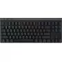 Teclado gaming mecánico tenkeyless Logitech G515 LIGHTSPEED TKL negro, distribución HUN