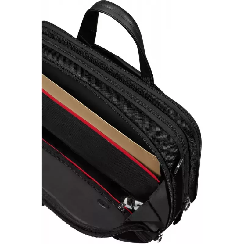 Maletín Samsonite PRO-DLX 6 39,6 cm ampliable negro