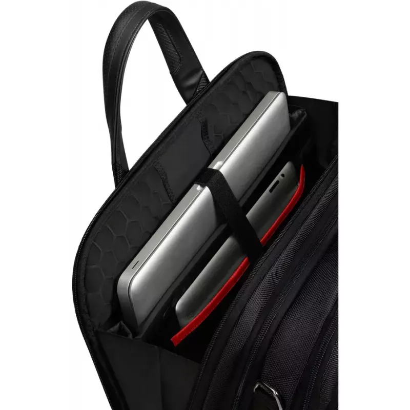 Maletín Samsonite PRO-DLX 6 39,6 cm ampliable negro