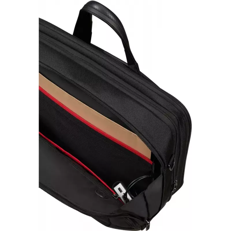Maletín Samsonite PRO-DLX 6 43,9 cm negro ampliable