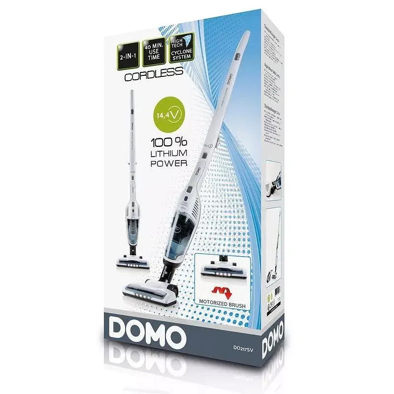 Aspirador de escoba 2 en 1 Domo DO217SV
