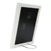Marco individual Deknudt S66KF1 P1 blanco MDF cristal madera 30x40