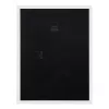Marco individual Deknudt S66KF1 P1 blanco MDF cristal madera 30x40