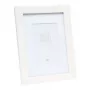 Marco individual Deknudt S66KF1 P1 blanco MDF cristal madera 30x40