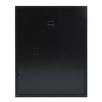 Marco individual Deknudt S44CF2 negro 20X30 cristal MDF