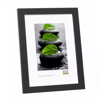 Marco individual Deknudt S44CF2 negro madera 420x520mm
