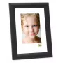 Marco de fotos individual Deknudt S40CL2 negro madera 15X20 cm