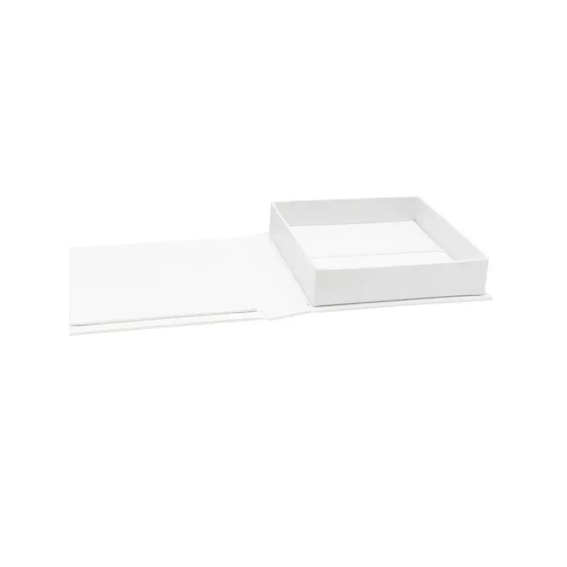 Álbum de fotos Deknudt S66DJ4 blanco caja de fotos piel sintética 130 mm