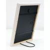 Marco de fotos individual Deknudt S41JL1 blanco madera 311x434mm