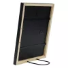 Marco de fotos individual Deknudt S41JL2 negro cartón vidrio madera