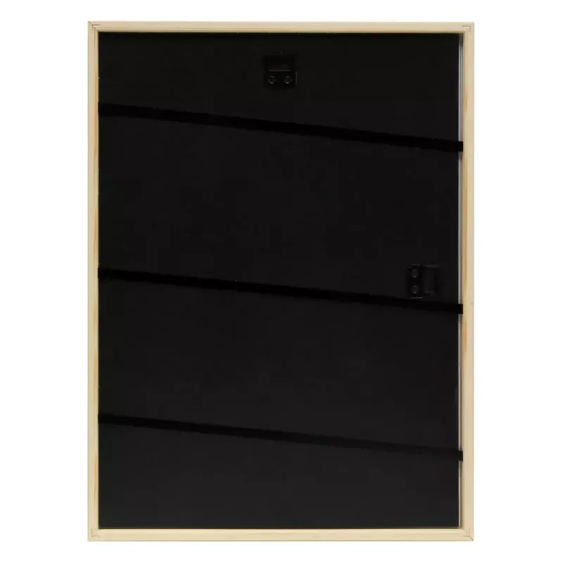 Marco de fotos individual Deknudt S41JL2 negro cartón vidrio madera