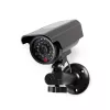 Nedis DUMCBS10BK Cámara de seguridad falsa, negra, para exteriores