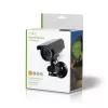 Nedis DUMCBS10BK Cámara de seguridad falsa, negra, para exteriores