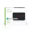 Despertador digital Nedis CLAR002BK — pantalla LED, AC 220–240V, 130×80×70 mm, negro
