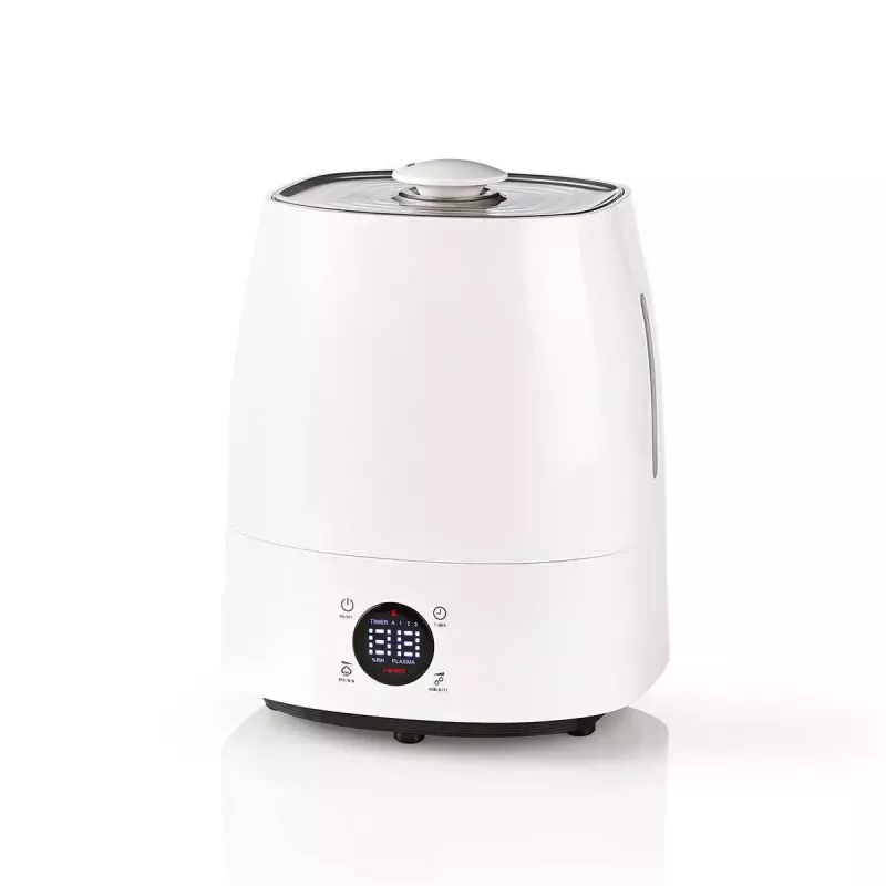 Humidificador Nedis HUMI120CWT — humidificador de ambiente compacto en blanco/gris