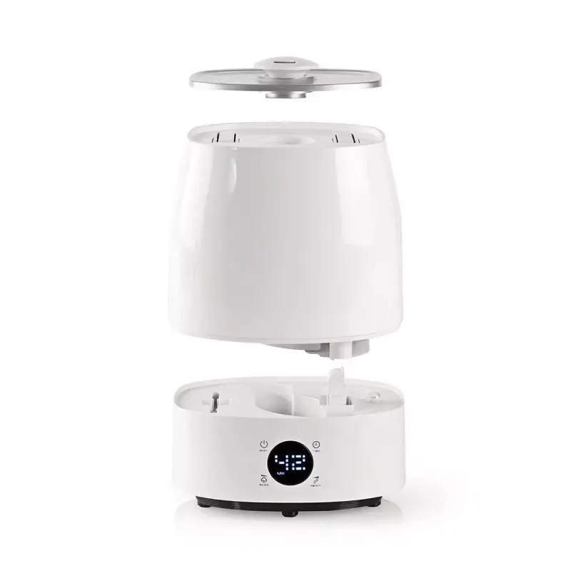 Humidificador Nedis HUMI120CWT — humidificador de ambiente compacto en blanco/gris