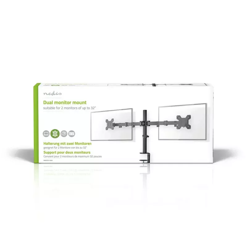 Soporte de monitor Nedis MMDOS110BK 81,3 cm 32