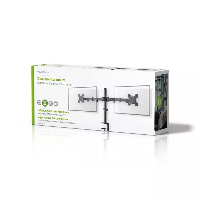 Soporte de monitor Nedis MMDOS110BK 81,3 cm 32