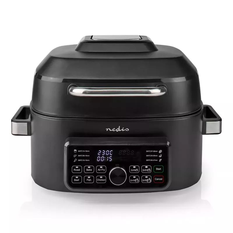 Freidora de aire Nedis KAAFG600BK 6 L 1660 W negra