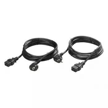 Accesorio de cable para SAI Eaton CBLATSIN16X2, negro, 60×30×50 mm