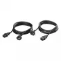 Accesorio de cable para SAI Eaton CBLATSIN16X2, negro, 60×30×50 mm