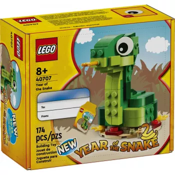 Set LEGO 40707 Año de la Serpiente — bolsa sorpresa de minifiguras para coleccionar